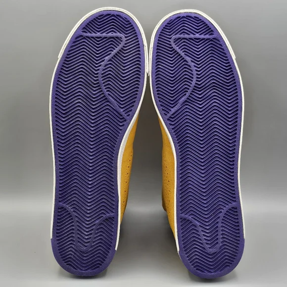 NIKE Blazer LUX Men's US 9 Lakers Yellow Purple Hi Top RARE